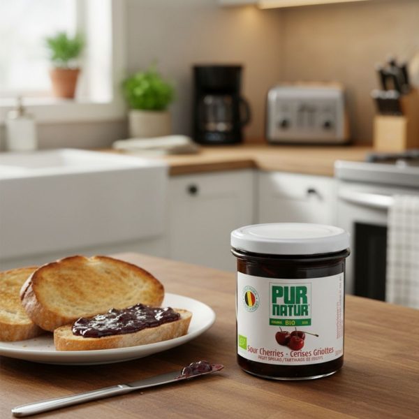 Tartinade aux cerises bio